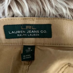 Tan Jeans by Ralph Lauren